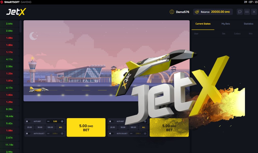 JetX offers unique gameplay that stands out in the crash game genre.