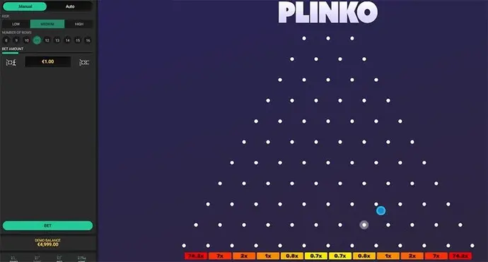Learn how to play Plinko and start placing your bets today.